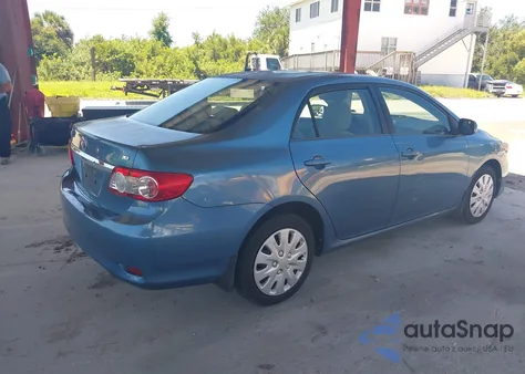 2012 Toyota Corolla Le из США, поврежденный, VIN 5YFBU4EE3CP007012
